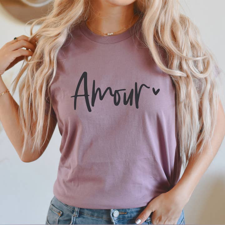 Chemise Saint-Valentin - Chemise Love - Chemise Amour pour la vente par Humm & Willow