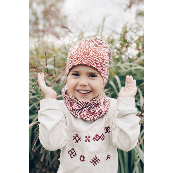 Tunnel scarf single jersey kids to teens demi season for wholesale by TeoBee