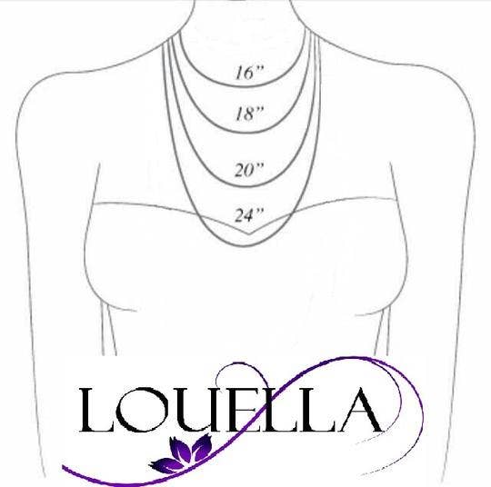 Louella Jewellery - Vente Colliers à pendentif - Pendentif diamant bleu brut7