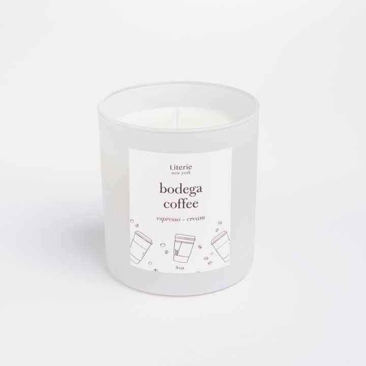 Literie - Wholesale Jar/Filled Candle - Bodega Coffee