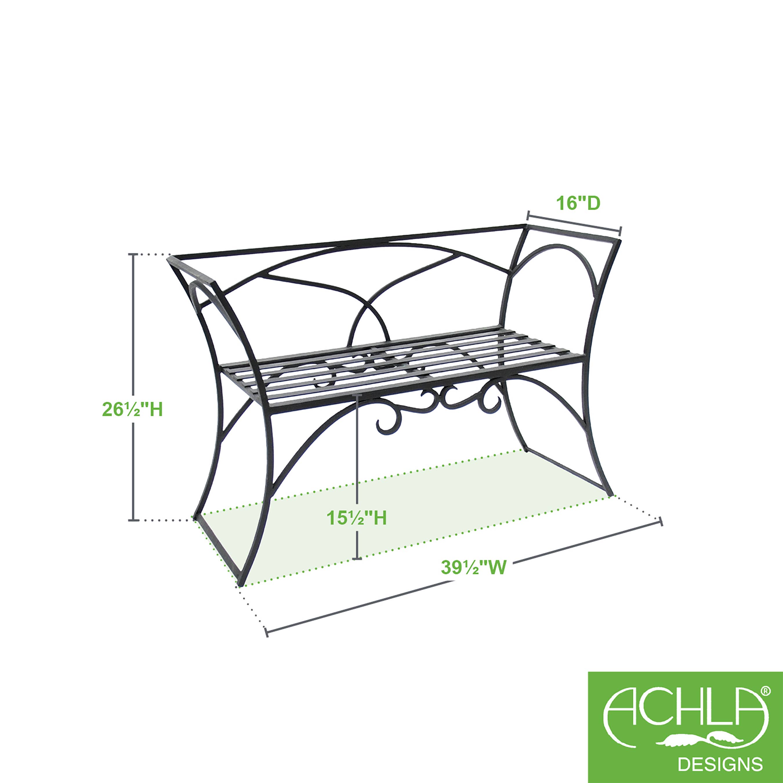 ACHLA Designs - Vente Bancs - Banc Arbor avec dossier1
