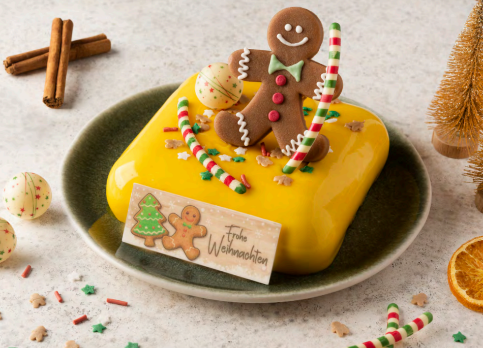 ADG Diffusion - Wholesale Marzipan/Almond Paste - CHRISTMAS GINGERBREAD BONHOMME MARZIPAN (40g)2