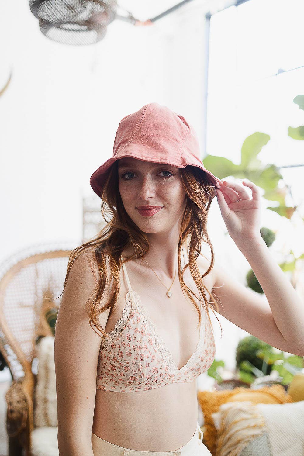 Leto Accessories - Vendita all'ingrosso Cappello da pescatore - Donna - Cappello da pescatore in cotone tinta unita 🎩 Lightweight Summer Essential9