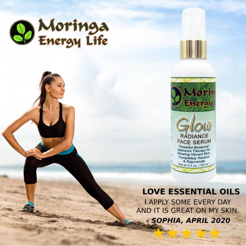 Moringa Energy Life – wholesale Ansiktsserum/-koncentrat – Moringa Glow Radiance Ansikte Serum, 3,4 Fl Oz4