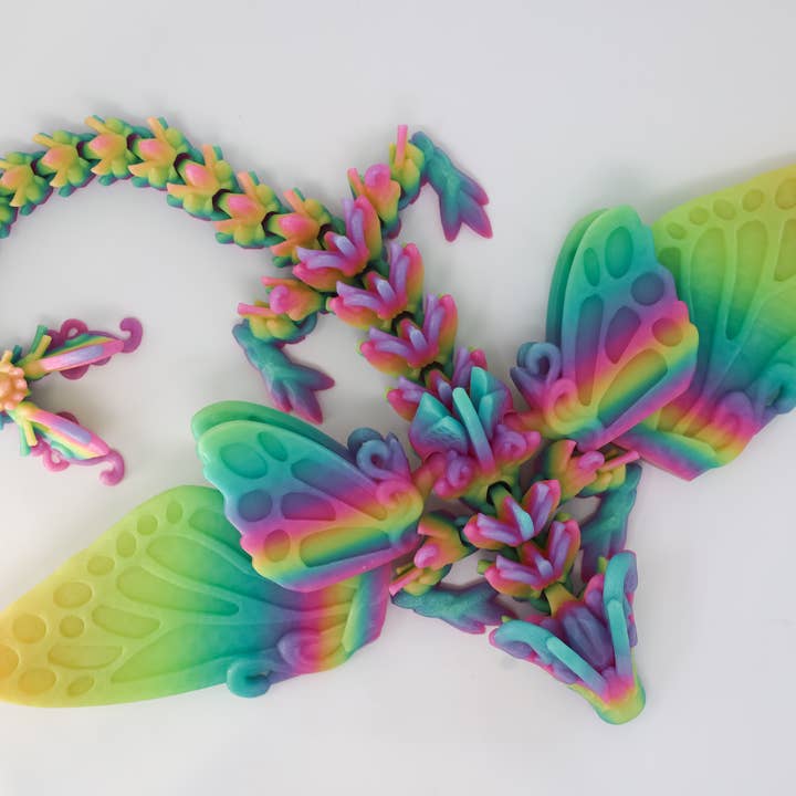 Ruby’s dragons - Vente Figurine – enfant - Grands dragons avec ailes imprimés en 3D — couleurs assorties8