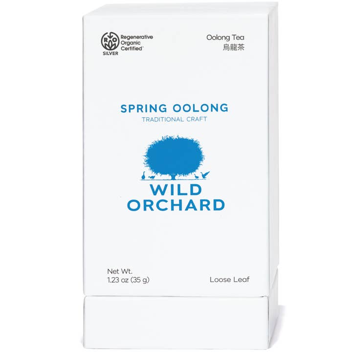 Wild Orchard Tea Company - Wholesale Loose Tea - Spring Oolong – Loose Leaf Tea – 100% Regenerative Organic