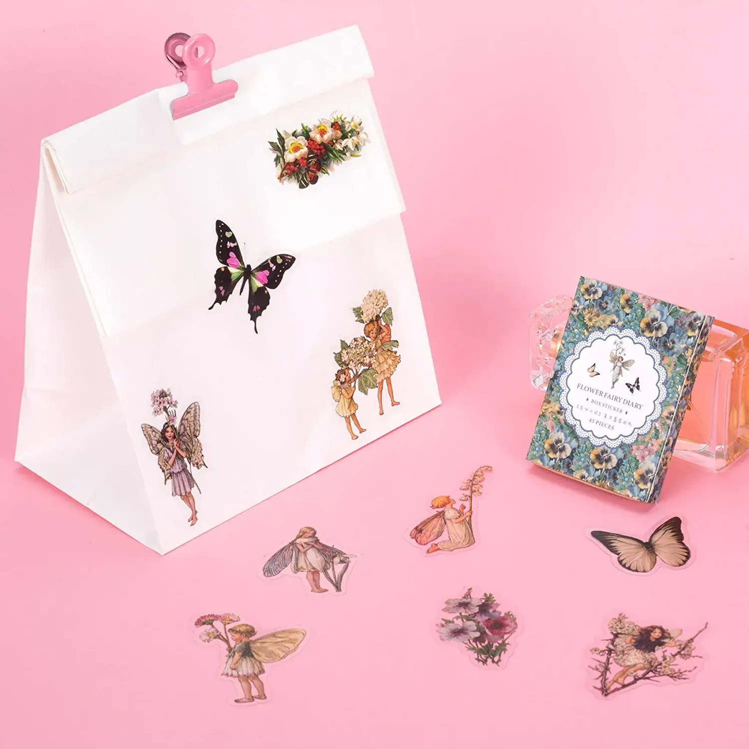 Magnifique Hearts - Wholesale Sticker - Fairy Sticker Set for Collage Planners Scrapbook Cards Tags1