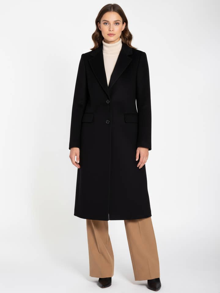 Manteau femme RICANO « Ondina » – Classique à double boutonnage pour la vente par Ricano