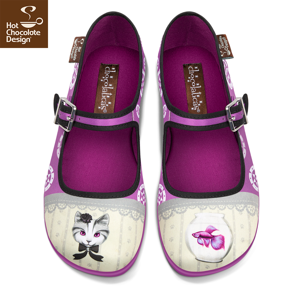 Popping Candy - Wholesale Flats – Women’s - Hot Chocolate Design Elvira & Ophelia2