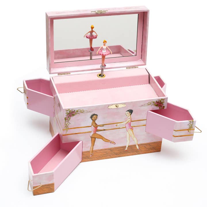Enchantmints - Wholesale Jewelry Box/Organizer - Kids - Ballet School Musical Jewelry Box