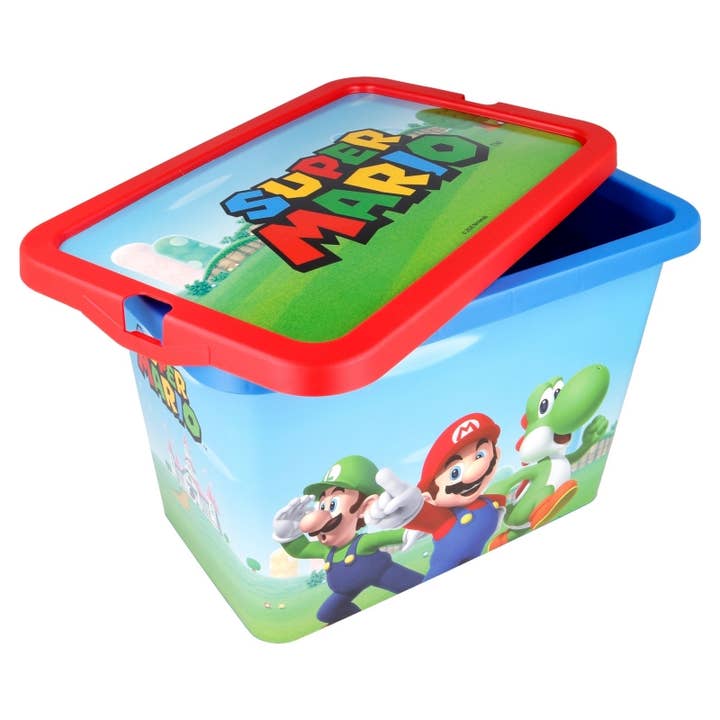 Stor - Wholesale Toy Storage Box - Kids & Baby - Stor Click Box 7 L. Super Mario3