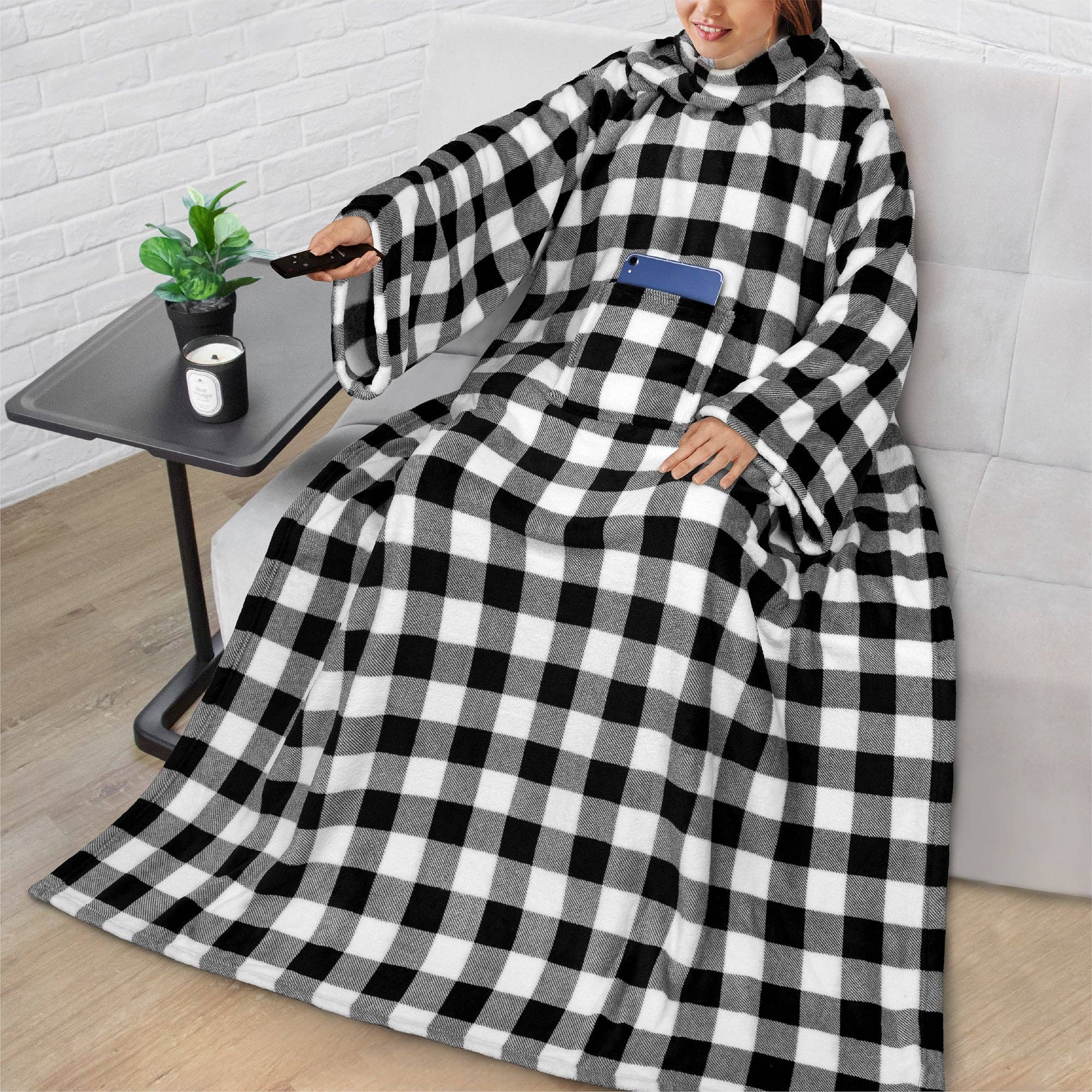 Pavilia - Vendita all'ingrosso Plaid - Coperta con maniche - Tasca applicata18