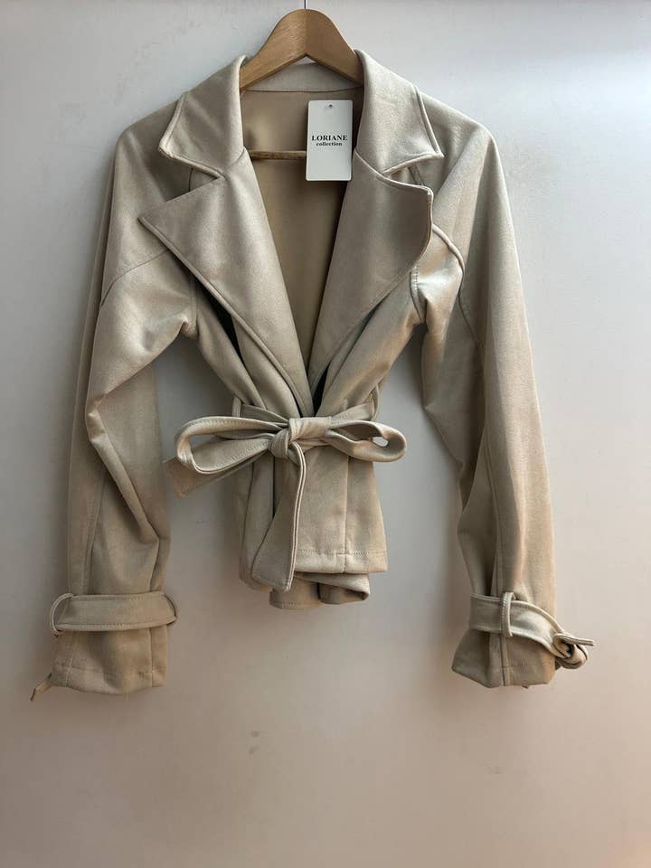 LORIANE - Wholesale Jacket - Women's - 10335V Suede jacket0