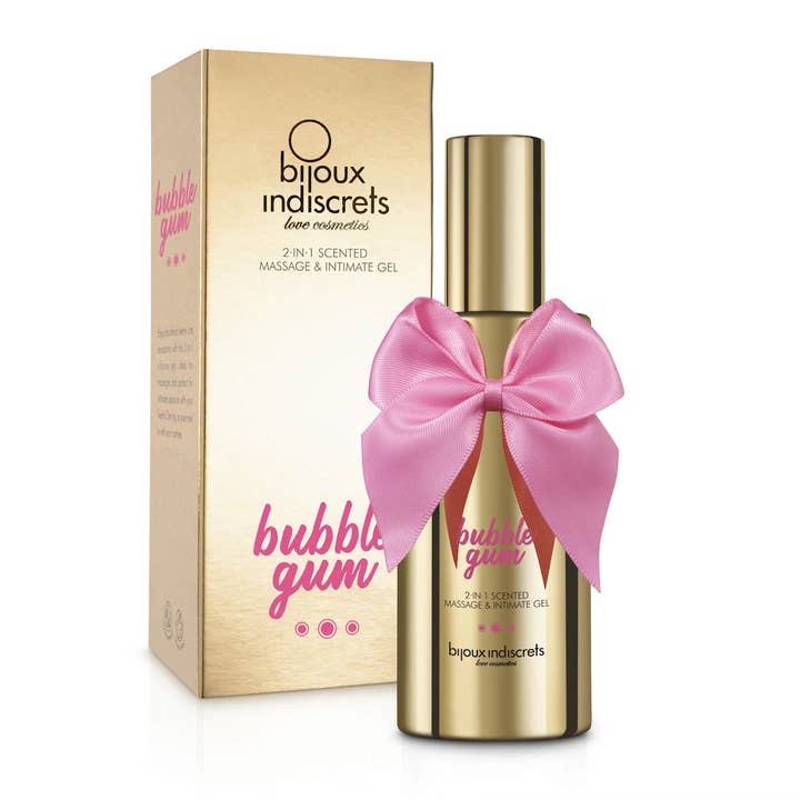 LELO - Wholesale Personal Lubricant - BIJOUX Bubble Gum 2 in 1 - Scented Massage