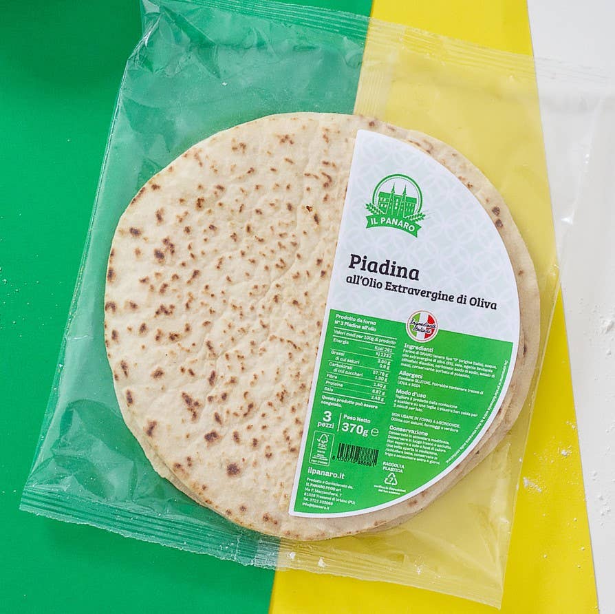 REMOVED BRAND – wholesale Bread/tortilla – Extra Virgin Olive Oil Piadina - Flat Bread1