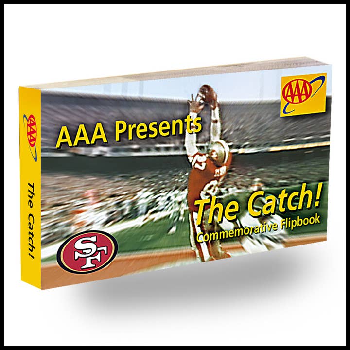 Fliptomania - Wholesale Sports & Recreation - San Francisco 49ers Joe Montana - The Catch! Sports Flipbook
