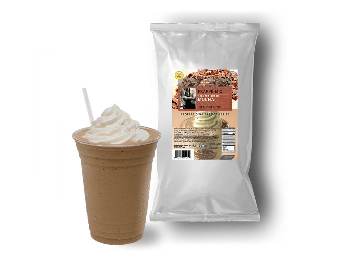 Innovative Beverage Concepts - Wholesale Iced Coffee/Cold Brew - MOCAFE™ Original Mocha Frappe (Reduced Sugar)