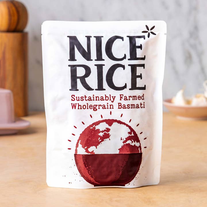 Wholegrain Basmati Rice Pouch (250g) for wholesale by NICE RICE