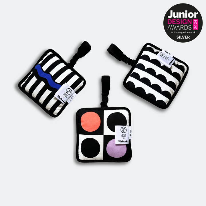 ETTA LOVES x WALALA STUDIO SENSORY HANGING SQUARES - for babies' first year for wholesale by Etta Loves UK