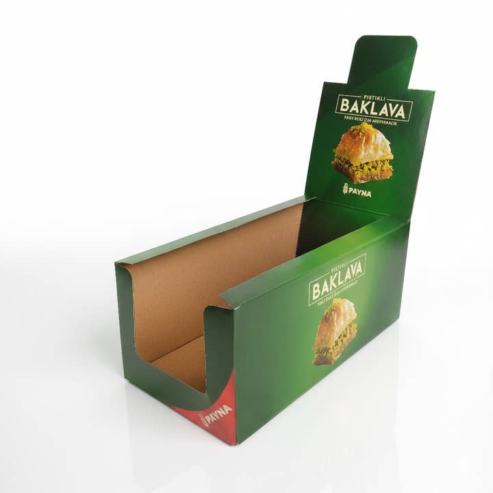 Aladdin - Wholesale Cake - Payna Pistachio Baklava Family Box 48 Slices Turkish Halal2