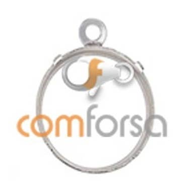 Monture en cercle 21 mm argent 925 pour la vente par COM FORSA SL