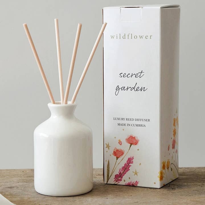 Secret Garden Keramisk Vass Diffusor för wholesale av Wildflower