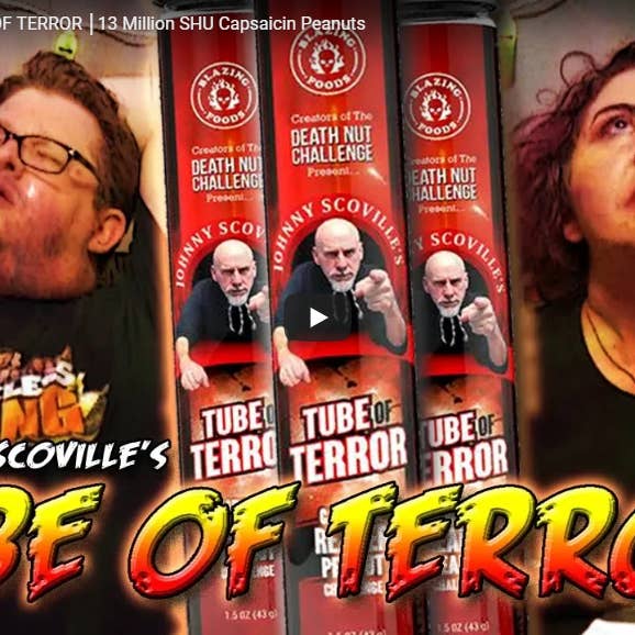 BLAZING FOODS - Wholesale Hot Sauce - Tube of Terror Challenge