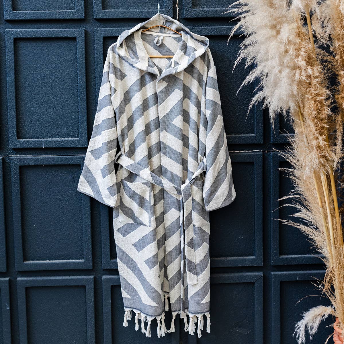 Kikoya - Wholesale Badjas - Uniseks - Kikoya lichtgewicht badjas met capuchon van Turks katoen, Raised Terry16