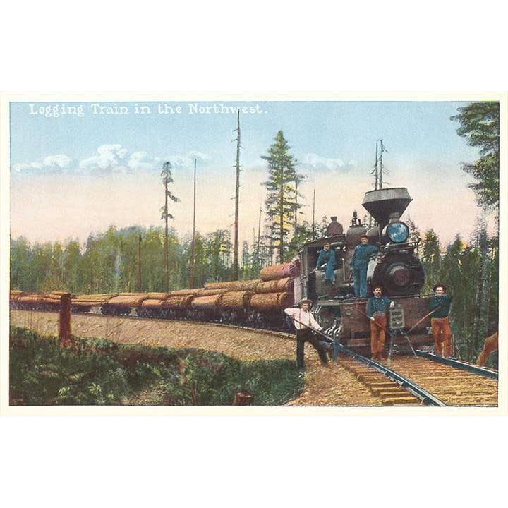 Comboio de Registo Magnet NW-58 no Noroeste por atacado de Found Image Press