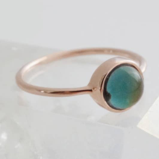 Roségold - Mini-Stimmungsring für den Großhandel von Honeycat Jewelry