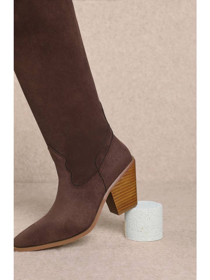 Miracle Miles (Mi.iM) - Wholesale Boots - Women's - Classy Suede Western Women's Boots