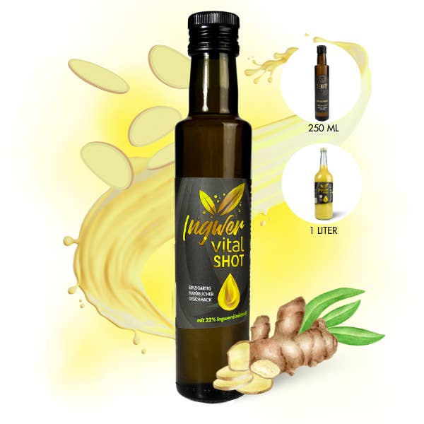 Ginger Vital Drink for wholesale by Altenburger Senf & Feinkost GmbH & Co. KG