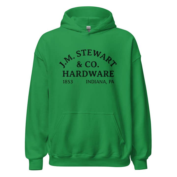 J.M. Stewart Hardware & Co. - Fleece Hoodie - Indiana, PA för wholesale av Yinzylvania