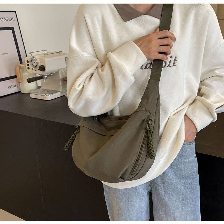 Suhkasana - Wholesale Crossbody Bag - Women's - Crossbody Dumpling Bag Moon Shoulder Sling Casual22