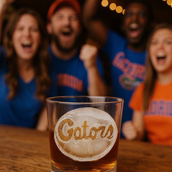 Team Ice - Wholesale Ice Tray/Mold - Large University of Florida- GATORS Ice Mold2