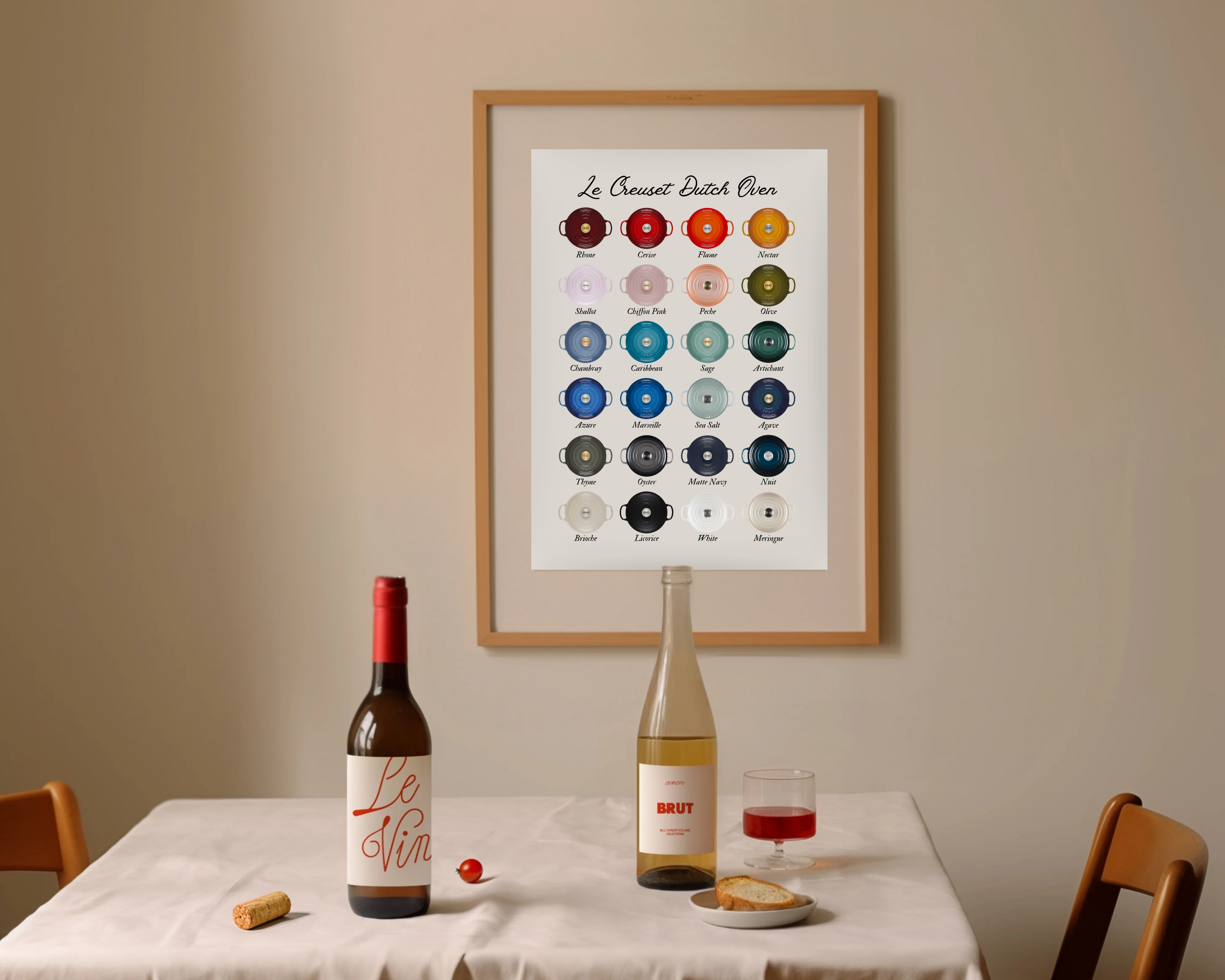 Olive Street Collective - Wholesale Art Print - Le Creuset Print3