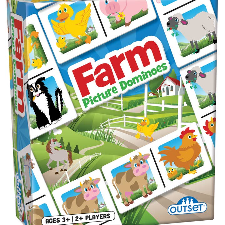 Picture Dominoes: Farm Game for Ages 3+ and other Purchase Wholesale age 3. Free Returns & Net 60 Terms on Faire trending on Faire.