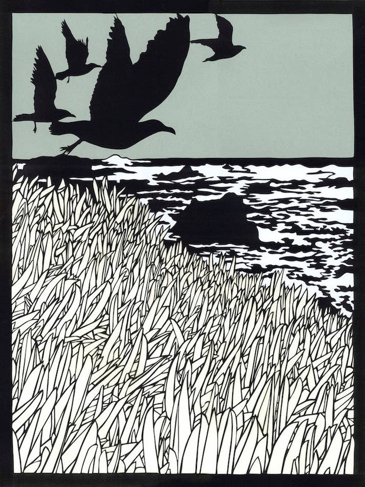 11" x 14" Poster #102 That Seagull Sound for wholesale by Elizabeth VanDuine