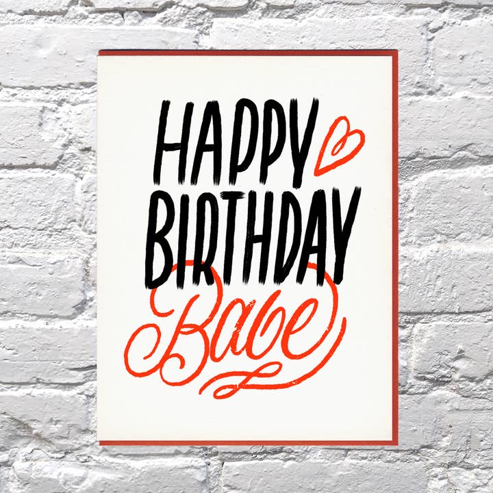 Birthday Babe for wholesale by Bench Pressed