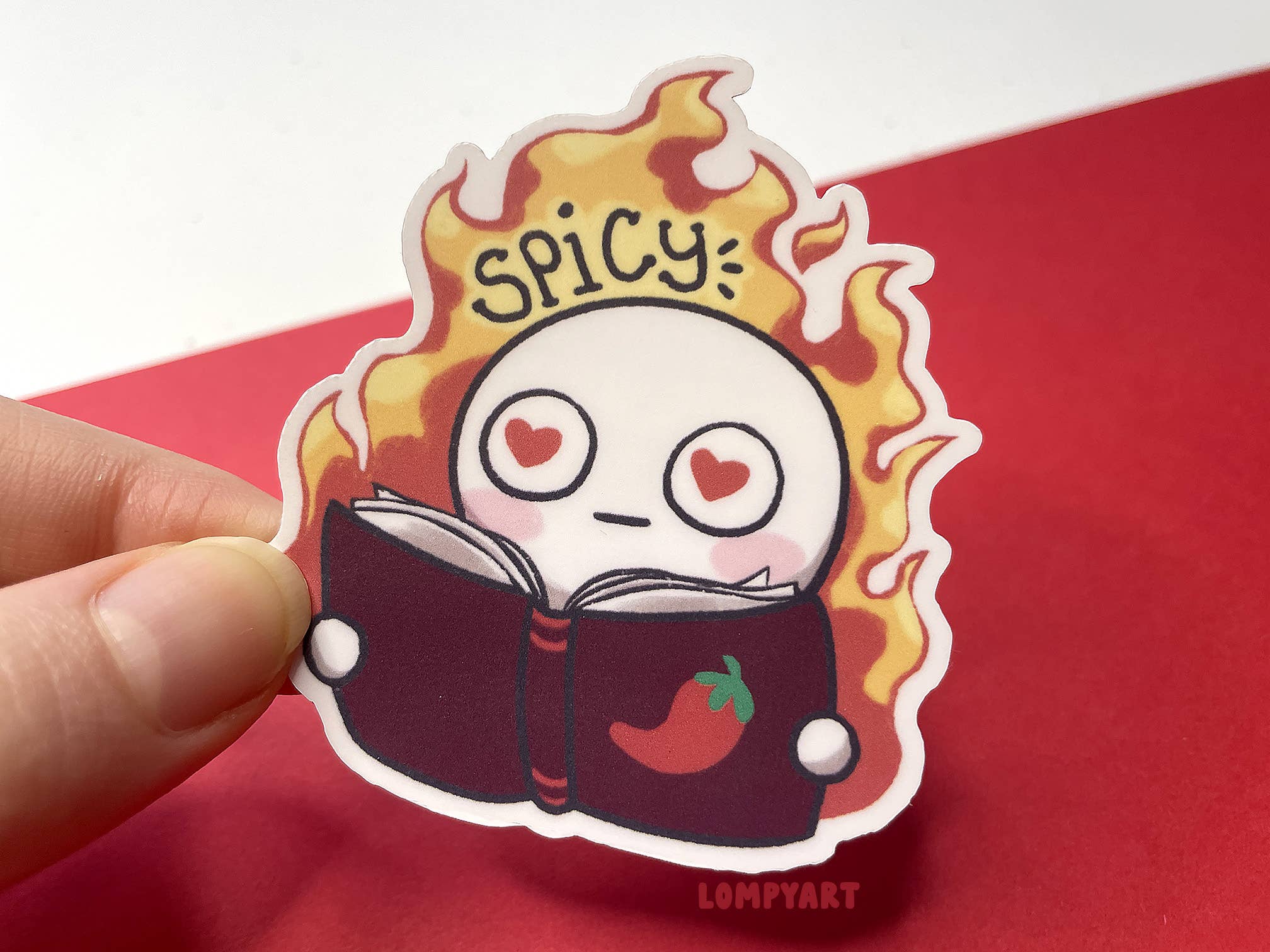 LompyArt - Wholesale Sticker - Spicy Book Sticker | Romance Smut Novel Funny Waterproof