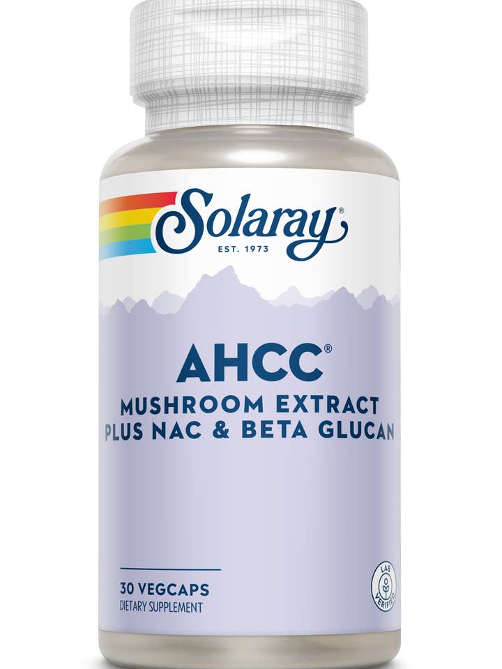 AHCC + NAC & Beta Glucan for wholesale by Solaray