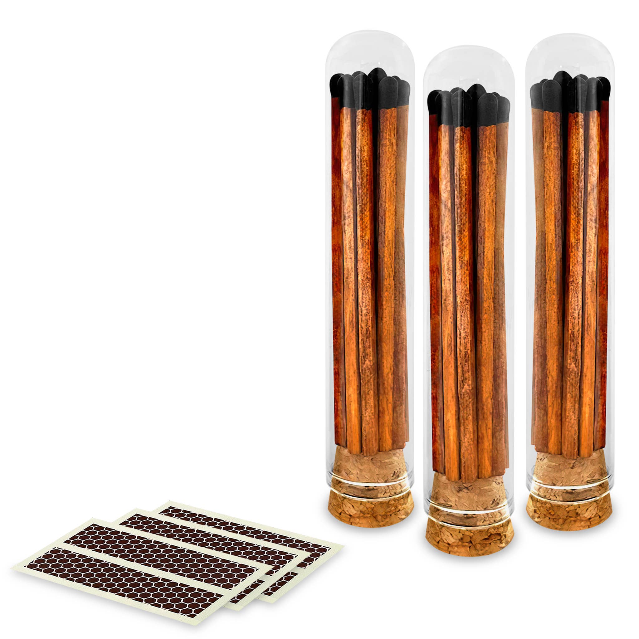 Thankful Greetings - Wholesale Matches - Custom Branded - 4" Matches in Mini Cloche Jar3