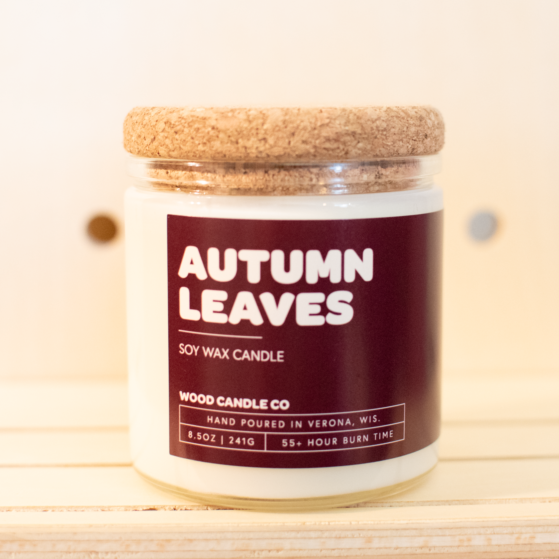 Wood Candle Co - Wholesale Jar/Filled Candle - Autumn Leaves1