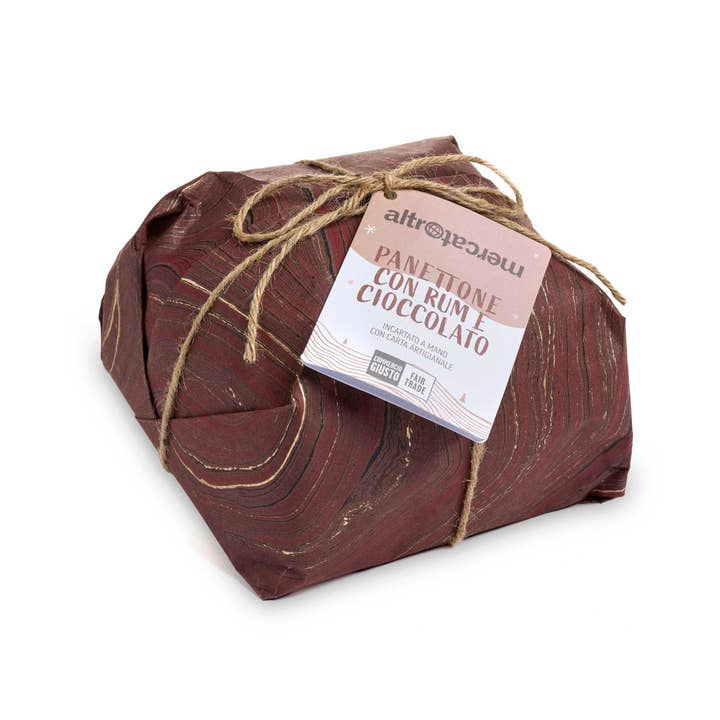Altromercato - Wholesale Cake - Panettone With Rum & Chocolate Chip 750 g1