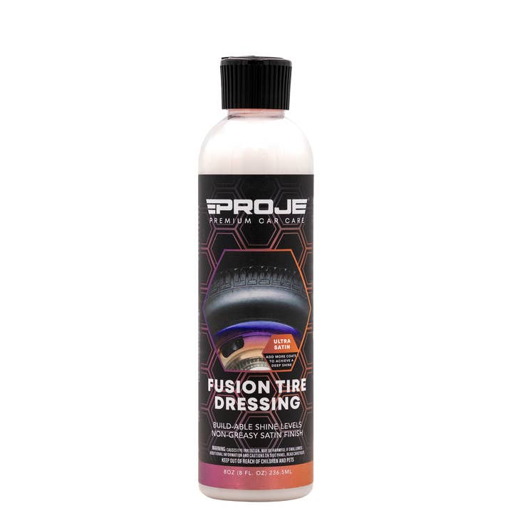 Proje Products - Wholesale Automotive Cleaning Products - Fusion Tire Dressing - 8 Fl Oz