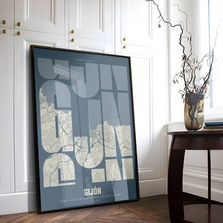 GJN LetraMap for wholesale by The Traveler Art