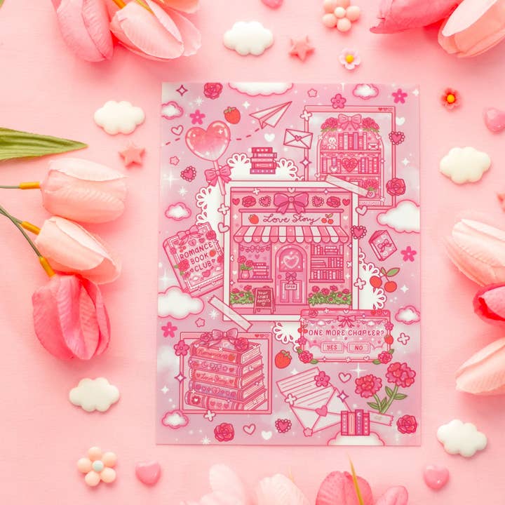 Liefdesverhaal Kunstdruk voor wholesale door Unicorn Eclipse