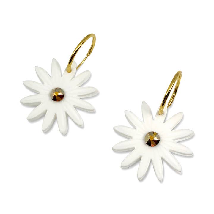 Daisy Hoop-örhängen för wholesale av Jennifer Loiselle Accessories