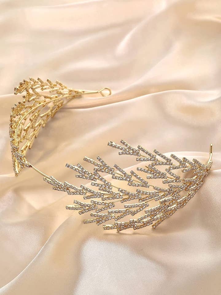 Copricapo da sposa, gioiello per capelli, fascia da sposa per la vendita all'ingrosso da parte di Happy Dream Gifts