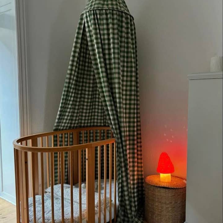 Egmont - Wholesale Figurine Lamp - Small Mushroom Red w/ Plug2